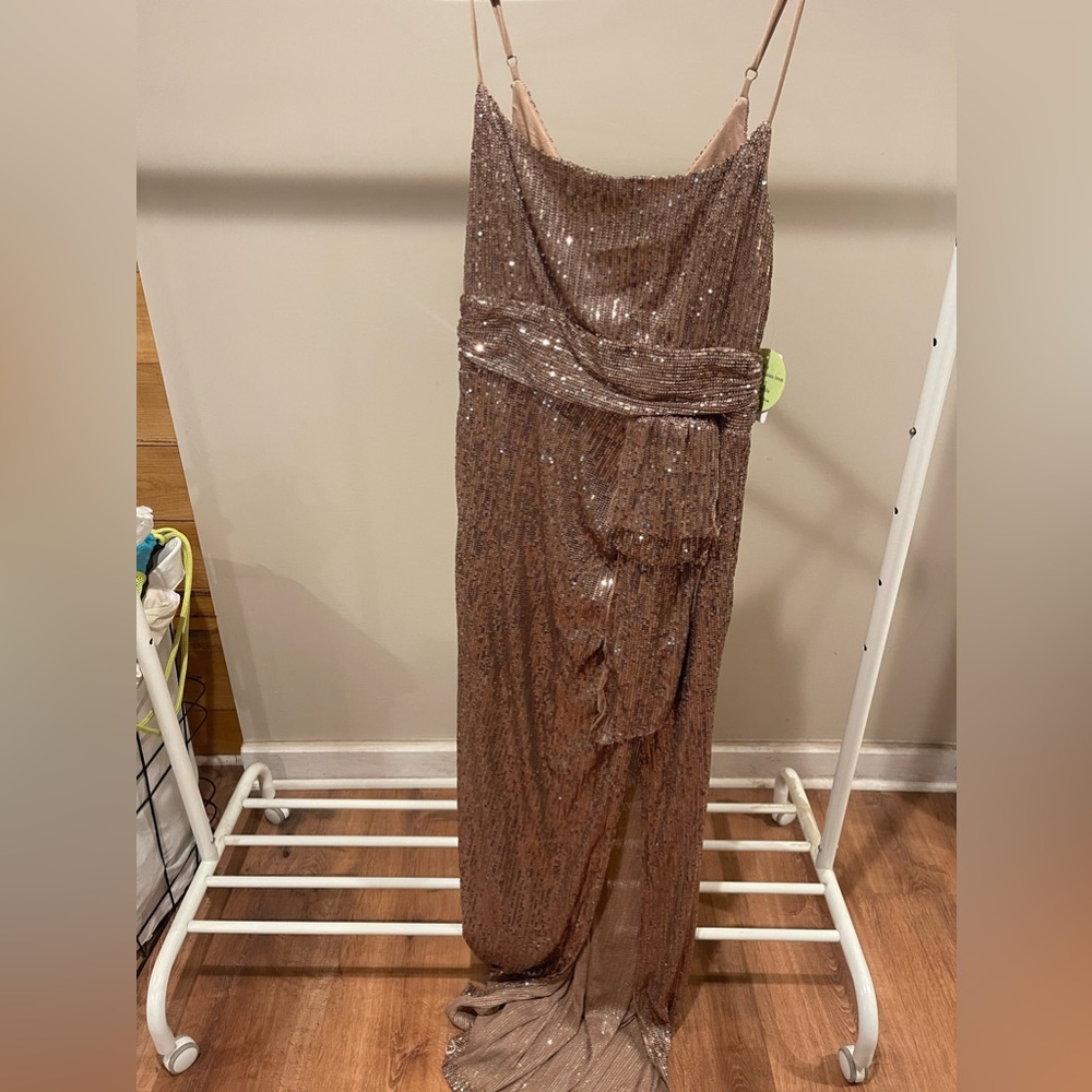 Gold Sparkly Dress - Tags still attached, never worn.